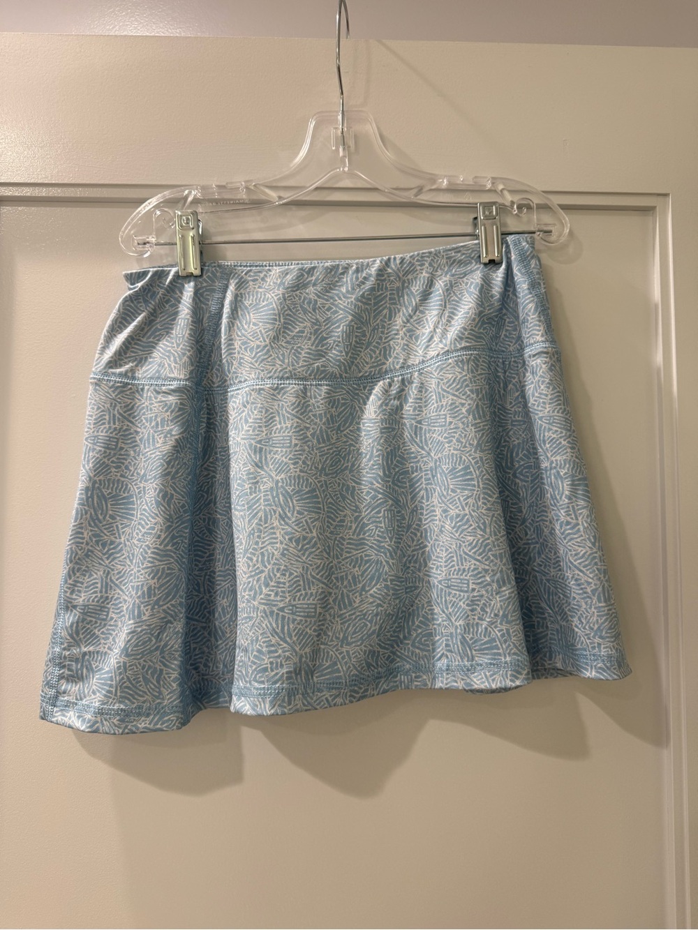 Vineyard vines Light Blue Printed A-Line Women's Skirt